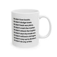 DEI Didn’t Do Any of This Mug 11oz (White & Black)-Mug-The Original God Ain't Petty But I Am