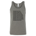 DEI Didn’t Do Any of This Unisex Tank Top-T-Shirt-The Original God Ain't Petty But I Am