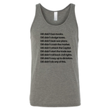 DEI Didn’t Do Any of This Unisex Tank Top-T-Shirt-The Original God Ain't Petty But I Am