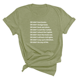 DEI Didn’t Do Any of This Unisex Tee-T-Shirt-The Original God Ain't Petty But I Am