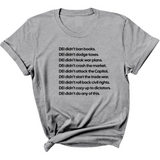 DEI Didn’t Do Any of This Unisex Tee-T-Shirt-The Original God Ain't Petty But I Am