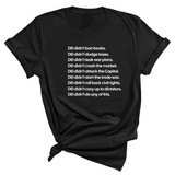 DEI Didn’t Do Any of This Unisex Tee-T-Shirt-The Original God Ain't Petty But I Am