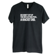 DEI didn't eff up the reflecting pool. A RACIST DID *BLACK V-NECK* Unisex Tee-T-Shirt-The Original God Ain't Petty But I Am