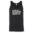 DEI scares them because their choice will always be the unqualified YT guy Unisex Tank Top-T-Shirt-The Original God Ain't Petty But I Am