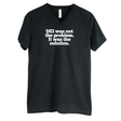 DEI was not the problem. It was the solution *BLACK V-NECK* Unisex Tee-T-Shirt-The Original God Ain't Petty But I Am
