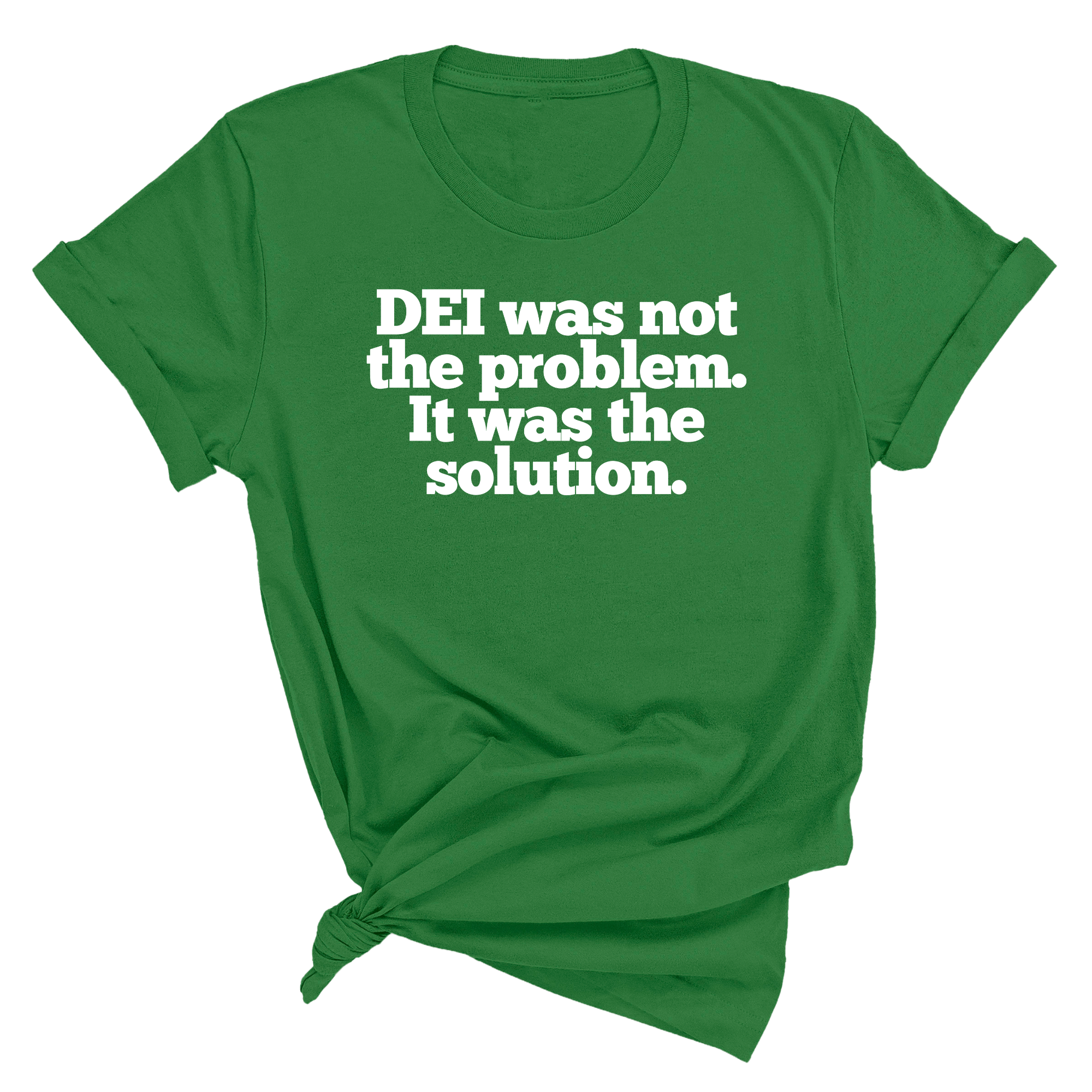 DEI was not the problem. It was the solution Unisex Tee-T-Shirt-The Original God Ain't Petty But I Am