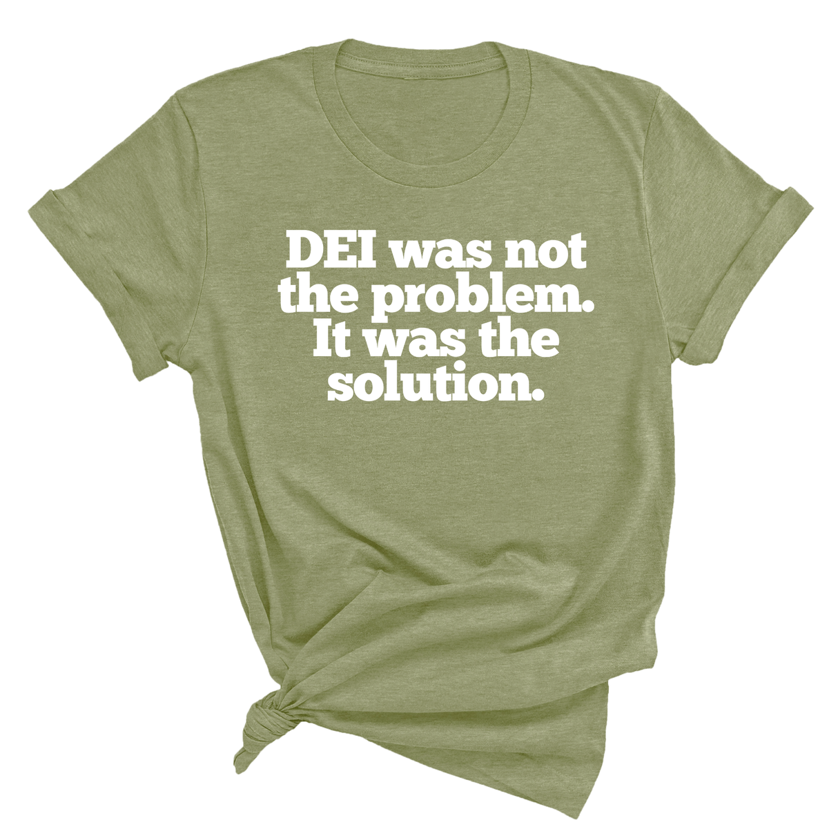 DEI was not the problem. It was the solution Unisex Tee-T-Shirt-The Original God Ain't Petty But I Am