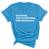 Dear Media, They’re Not in Office. Write About Who Is Unisex Tee-T-Shirt-The Original God Ain't Petty But I Am