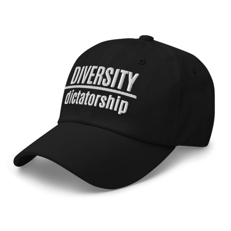 Diversity Over Dictatorship Embroidered Dad Hat-Hats-The Original God Ain't Petty But I Am