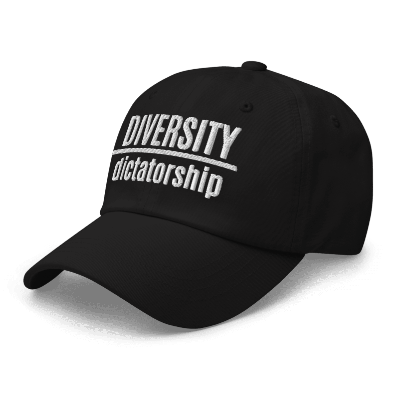 Diversity Over Dictatorship Embroidered Dad Hat-Hats-The Original God Ain't Petty But I Am