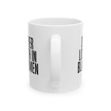 Don't Ever Lose Faith in Black Women 11oz (White & Black)-Mug-The Original God Ain't Petty But I Am