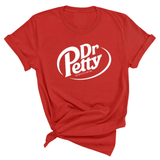Dr. Petty Unisex Tee-T-Shirt-The Original God Ain't Petty But I Am