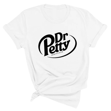 Dr. Petty Unisex Tee-T-Shirt-The Original God Ain't Petty But I Am