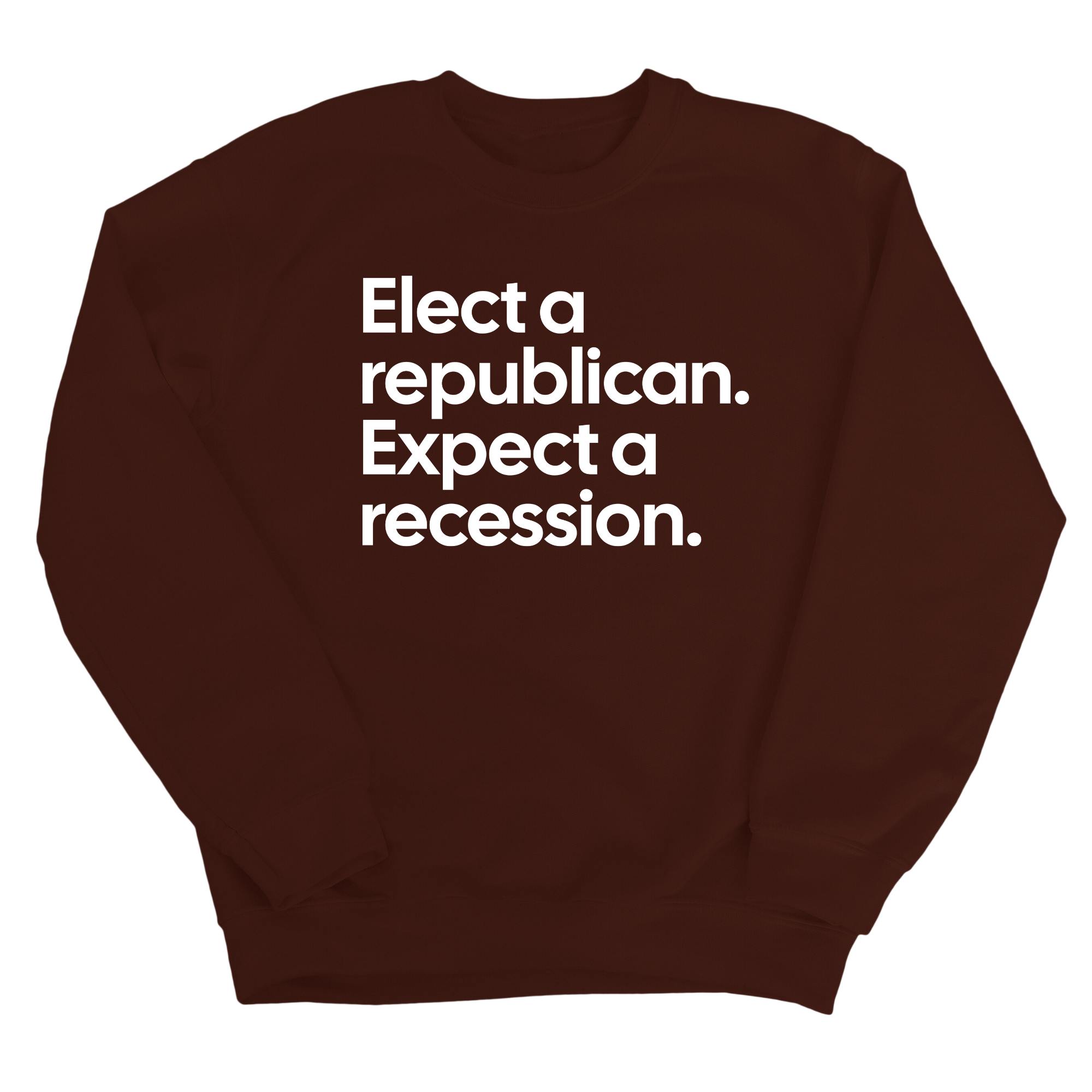 Elect a Republican. Expect a Recession Unisex Sweatshirt-Sweatshirt-The Original God Ain't Petty But I Am