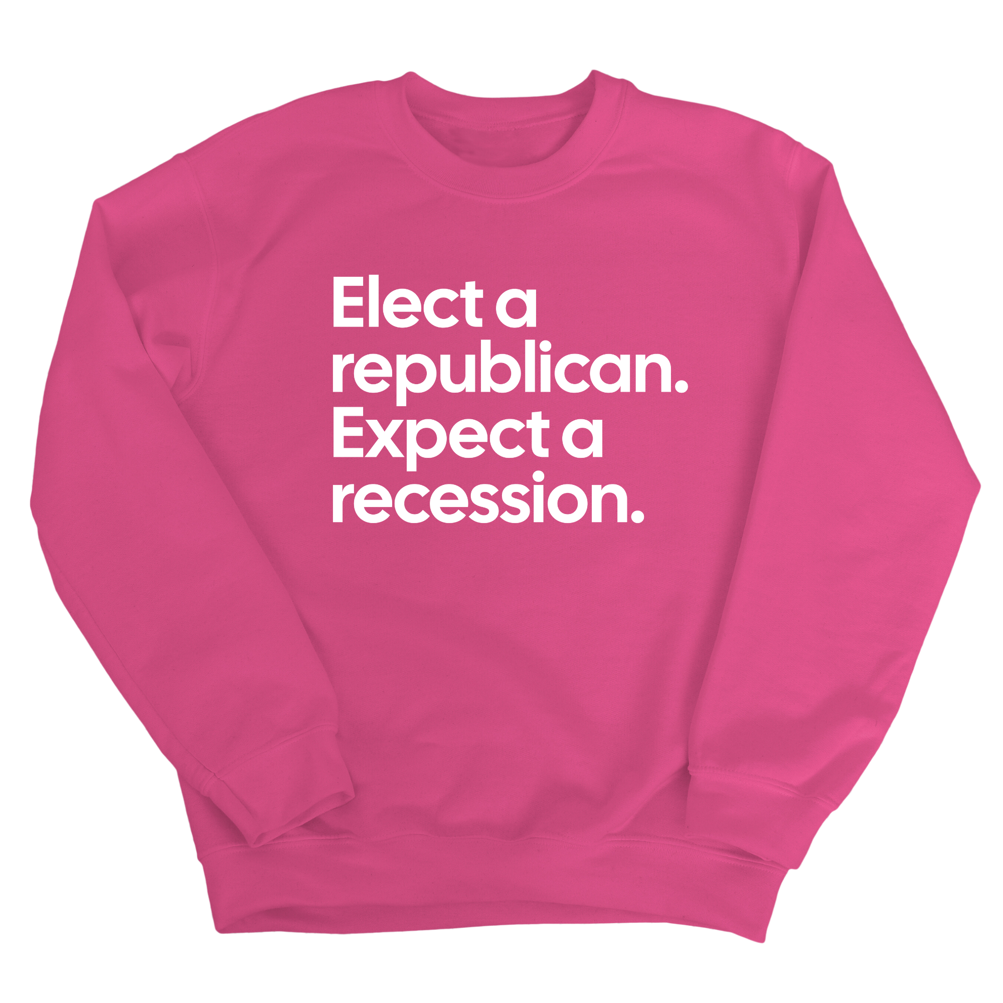 Elect a Republican. Expect a Recession Unisex Sweatshirt-Sweatshirt-The Original God Ain't Petty But I Am