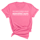 Gas is about to be $10 a Gallon and They Are Busy Redrawing Maps to Make Sure You Cannot Vote Them Out Unisex Tee-T-Shirt-The Original God Ain't Petty But I Am