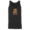God Ain't Petty But I Am Unisex Tank Top (Fall Colors 🍁)-T-Shirt-The Original God Ain't Petty But I Am