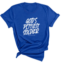 God's Pettiest Soldier Unisex Tee-T-Shirt-The Original God Ain't Petty But I Am