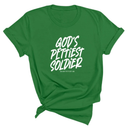 God's Pettiest Soldier Unisex Tee-T-Shirt-The Original God Ain't Petty But I Am