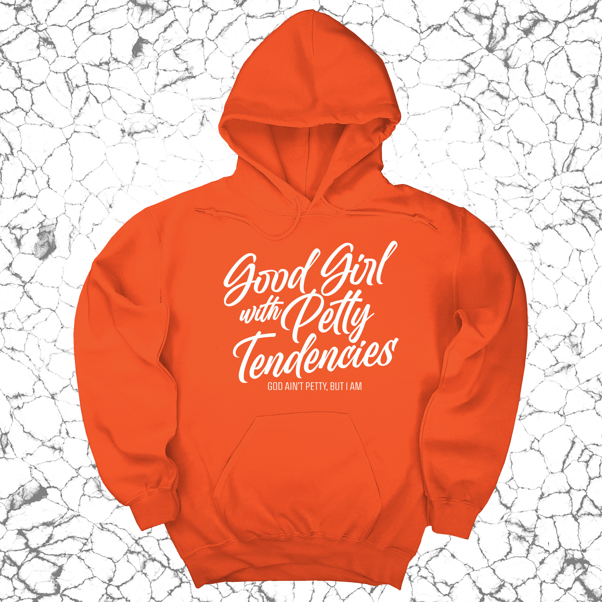 Good Girl with Petty Tendencies Unisex Hoodie-Hoodie-The Original God Ain't Petty But I Am