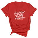 Good Girl with Petty Tendencies Unisex Tee-T-Shirt-The Original God Ain't Petty But I Am