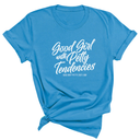 Good Girl with Petty Tendencies Unisex Tee-T-Shirt-The Original God Ain't Petty But I Am