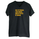 Gulf of Obama. Lake Obama. The United States of Obama *BLACK V-NECK* Unisex Tee-T-Shirt-The Original God Ain't Petty But I Am