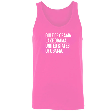 Gulf of Obama. Lake Obama. The United States of Obama Unisex Tank Top-T-Shirt-The Original God Ain't Petty But I Am