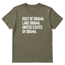 Gulf of Obama. Lake Obama. The United States of Obama Unisex Tee-T-Shirt-The Original God Ain't Petty But I Am