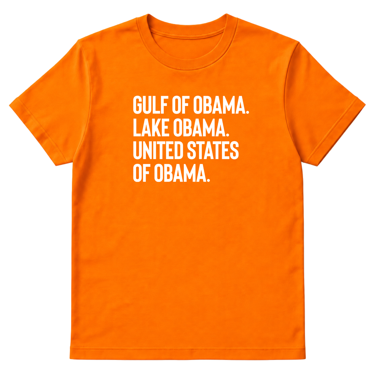 Gulf of Obama. Lake Obama. The United States of Obama Unisex Tee-T-Shirt-The Original God Ain't Petty But I Am
