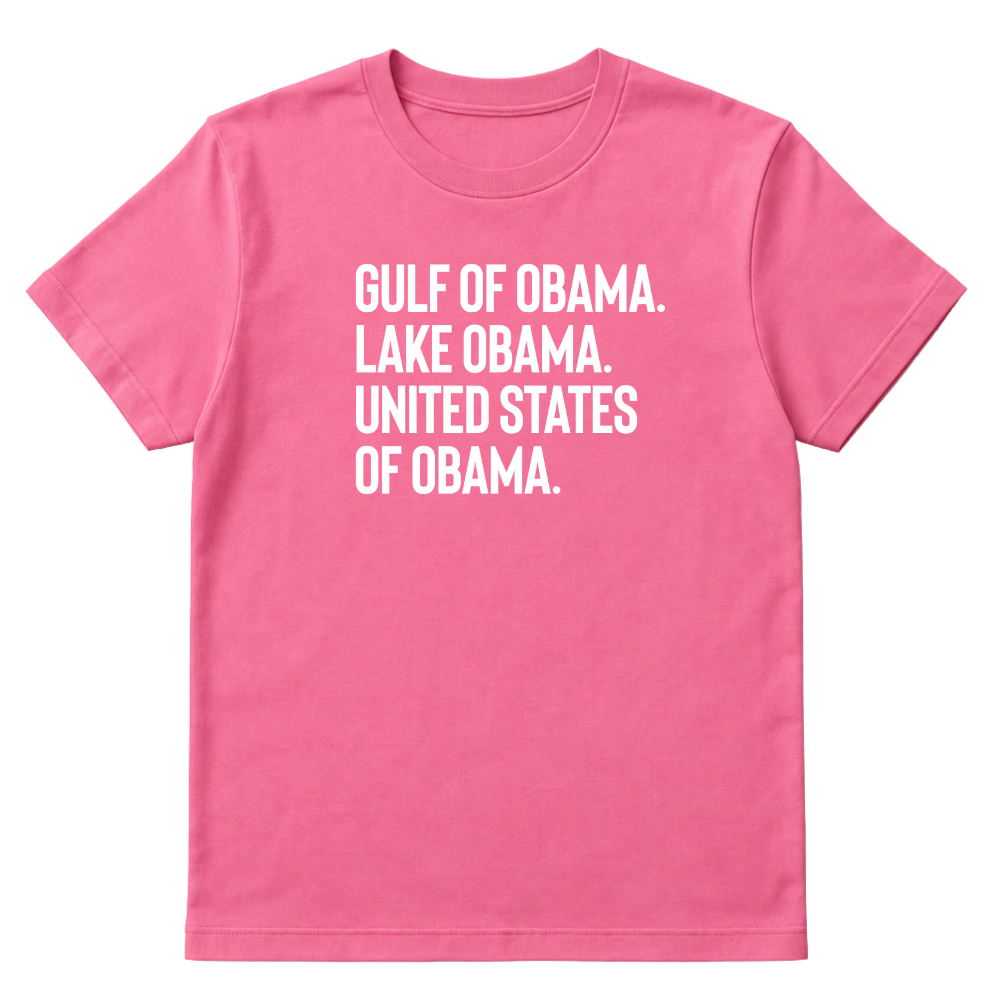 Gulf of Obama. Lake Obama. The United States of Obama Unisex Tee-T-Shirt-The Original God Ain't Petty But I Am