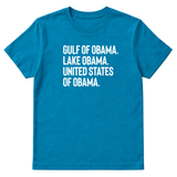 Gulf of Obama. Lake Obama. The United States of Obama Unisex Tee-T-Shirt-The Original God Ain't Petty But I Am