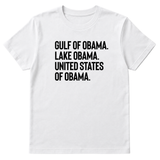 Gulf of Obama. Lake Obama. The United States of Obama Unisex Tee-T-Shirt-The Original God Ain't Petty But I Am