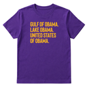Gulf of Obama. Lake Obama. The United States of Obama Unisex Tee-T-Shirt-The Original God Ain't Petty But I Am