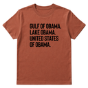 Gulf of Obama. Lake Obama. The United States of Obama Unisex Tee-T-Shirt-The Original God Ain't Petty But I Am