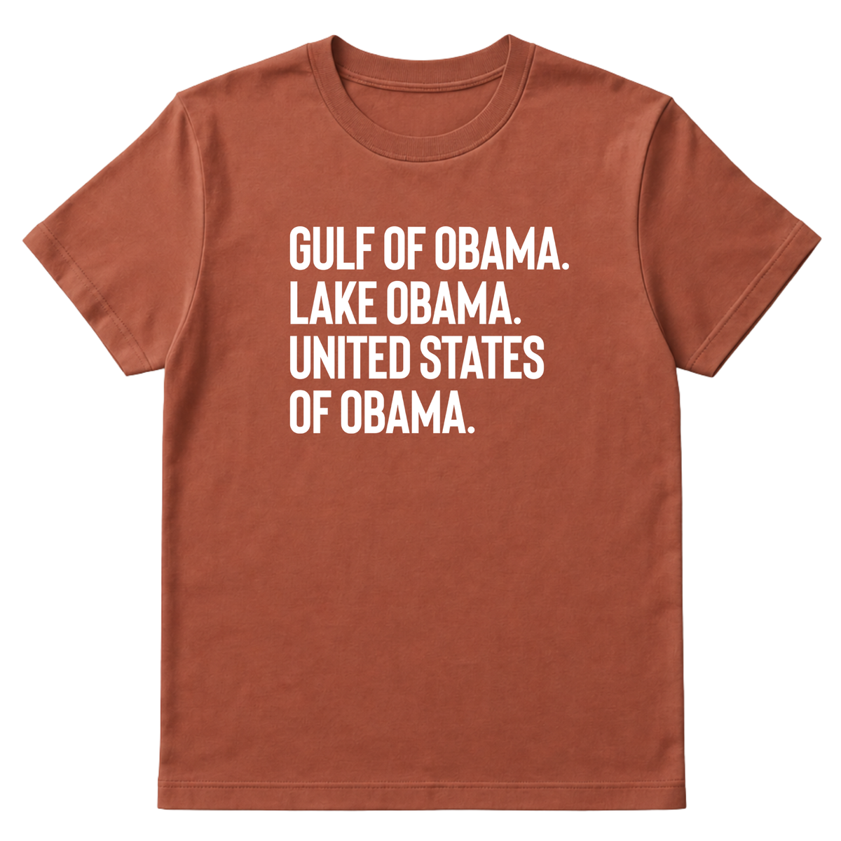 Gulf of Obama. Lake Obama. The United States of Obama Unisex Tee-T-Shirt-The Original God Ain't Petty But I Am