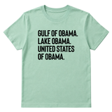 Gulf of Obama. Lake Obama. The United States of Obama Unisex Tee-T-Shirt-The Original God Ain't Petty But I Am