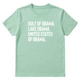 Gulf of Obama. Lake Obama. The United States of Obama Unisex Tee-T-Shirt-The Original God Ain't Petty But I Am