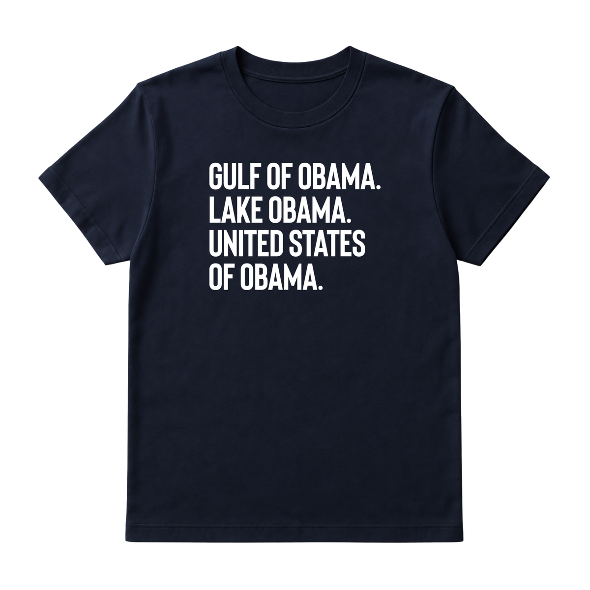Gulf of Obama. Lake Obama. The United States of Obama Unisex Tee-T-Shirt-The Original God Ain't Petty But I Am