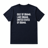 Gulf of Obama. Lake Obama. The United States of Obama Unisex Tee-T-Shirt-The Original God Ain't Petty But I Am