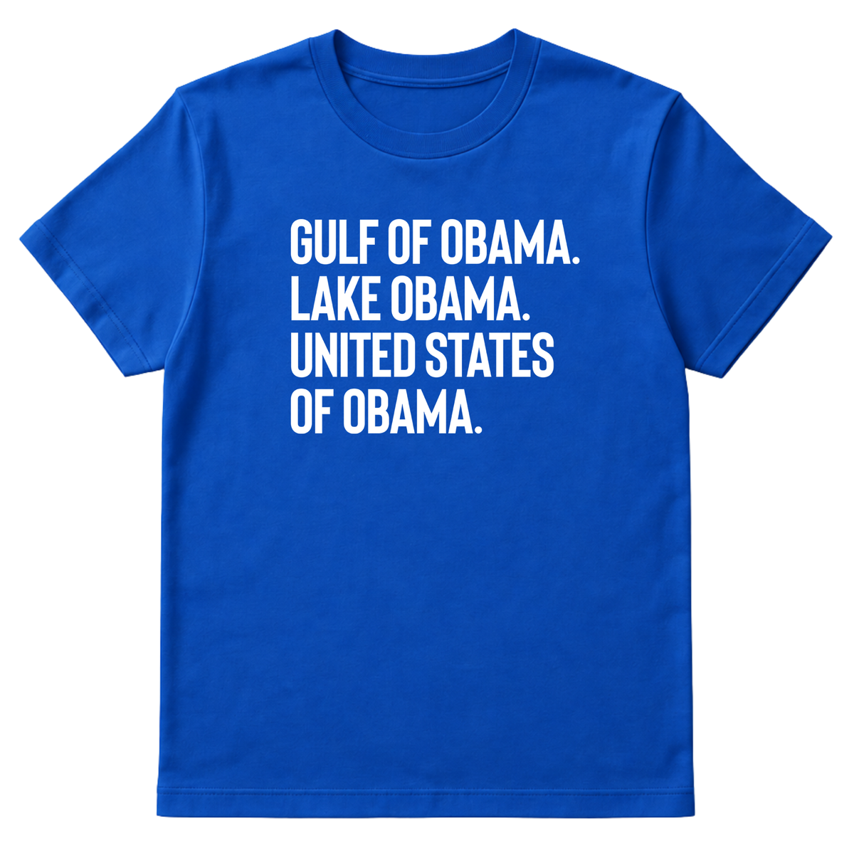 Gulf of Obama. Lake Obama. The United States of Obama Unisex Tee-T-Shirt-The Original God Ain't Petty But I Am