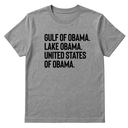 Gulf of Obama. Lake Obama. The United States of Obama Unisex Tee-T-Shirt-The Original God Ain't Petty But I Am