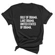 Gulf of Obama. Lake Obama. The United States of Obama Unisex Tee-T-Shirt-The Original God Ain't Petty But I Am