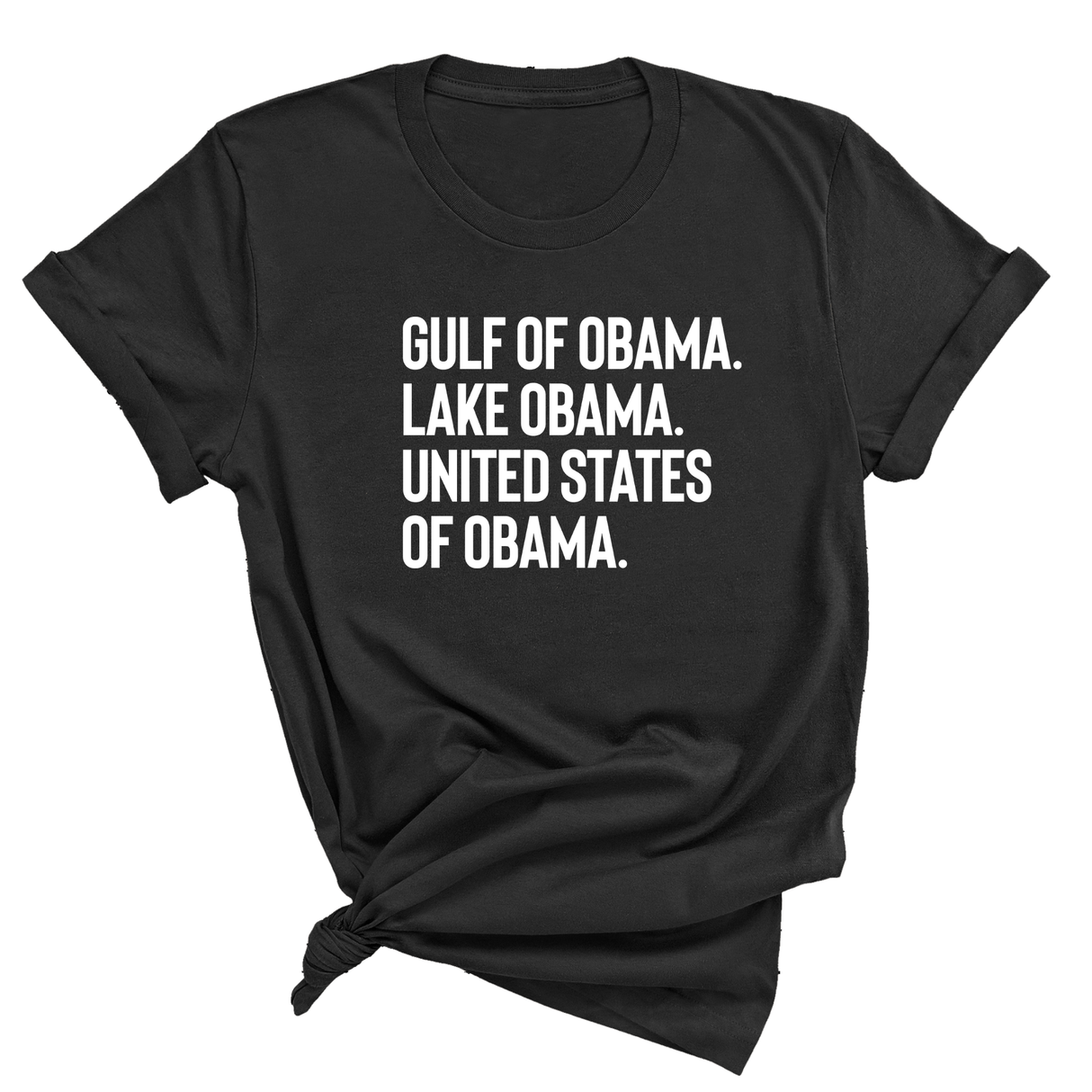 Gulf of Obama. Lake Obama. The United States of Obama Unisex Tee