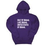 *HOODIE* Gulf of Obama. Lake Obama. The United States of Obama Unisex Hoodie