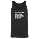 Gulf of Obama. Lake Obama. The United States of Obama Unisex Tank Top
