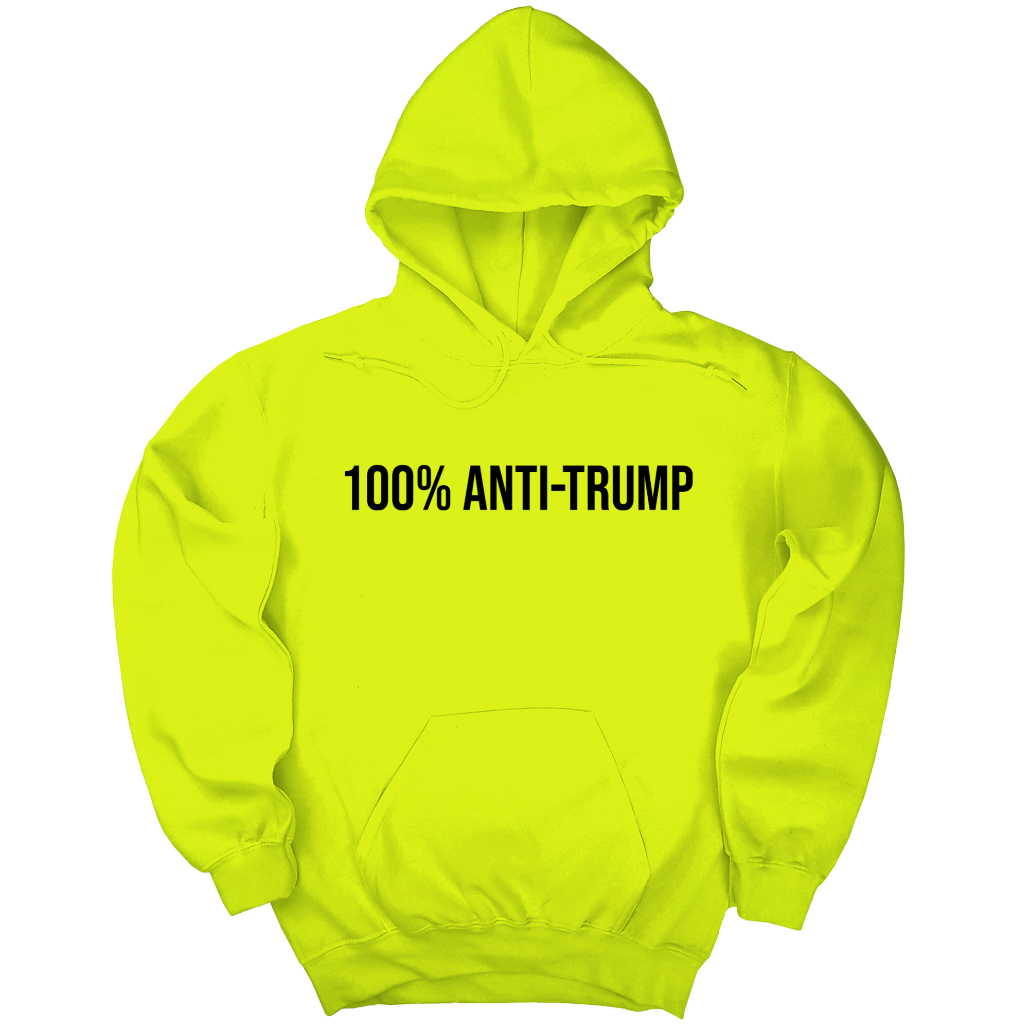 *HOODIE* 100 Percent Anti-Trump Unisex Hoodie-Hoodie-The Original God Ain't Petty But I Am