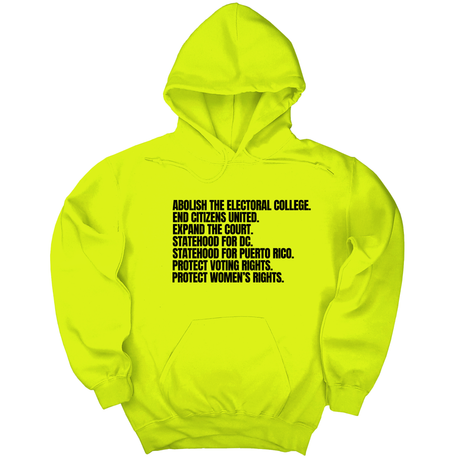 *HOODIE* Abolish The Electoral College Unisex Hoodie-Hoodie-The Original God Ain't Petty But I Am