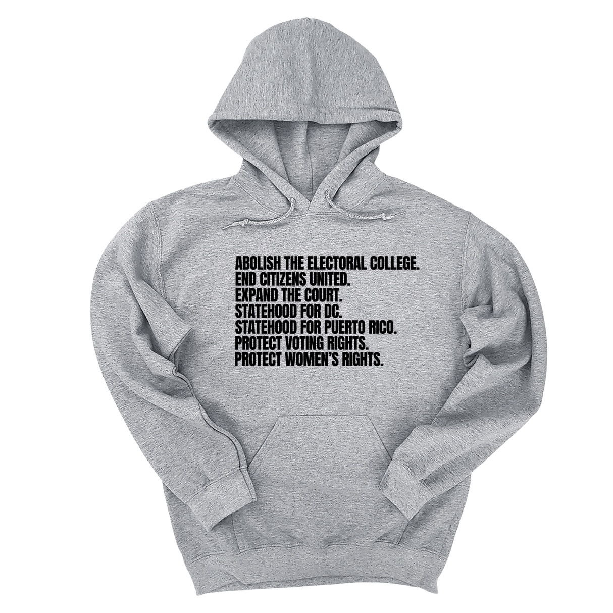 *HOODIE* Abolish The Electoral College Unisex Hoodie-Hoodie-The Original God Ain't Petty But I Am