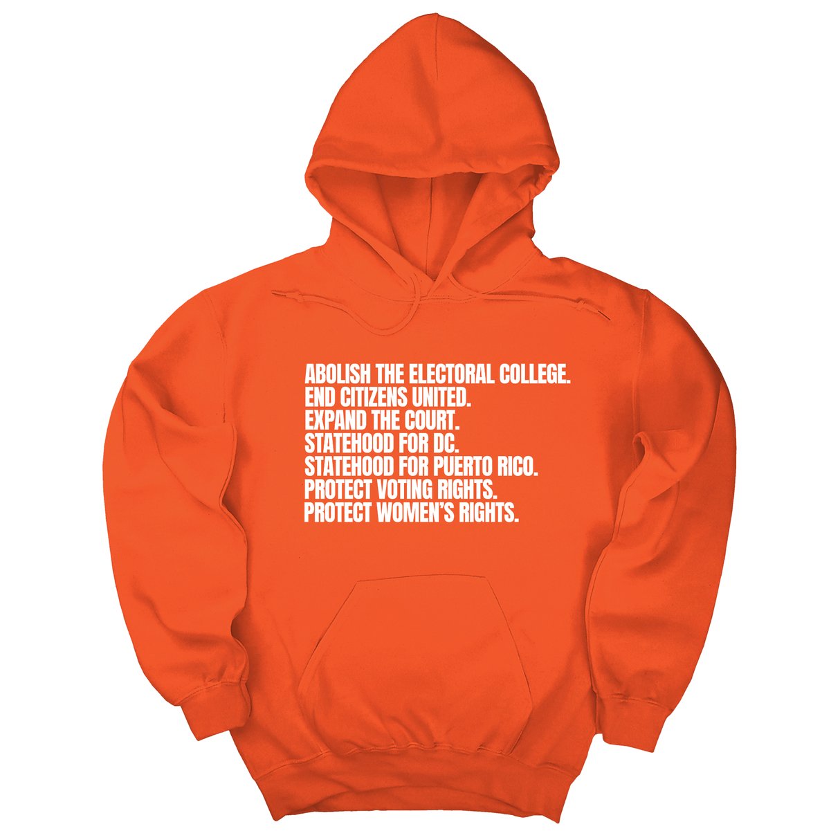 *HOODIE* Abolish The Electoral College Unisex Hoodie-Hoodie-The Original God Ain't Petty But I Am